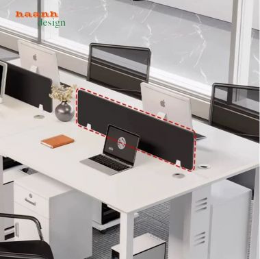 Bàn nhân viên văn phòng dạng cụm có vách ngăn - VPN 017