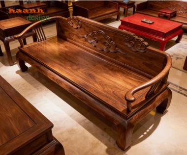 Vì sao giường la hán gỗ óc chó được giới thượng lưu ưa chuộng?-SBT 013