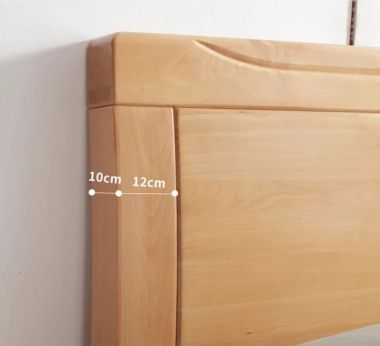 Giường ngủ gỗ tự nhiên hiện đại – xu hướng nội thất 2026-DHN 015
