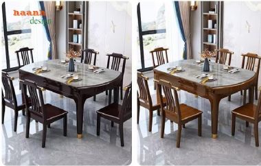 Bàn ghế ăn gỗ sồi hiện đại – Sự lựa chọn cho không gian sống-BGA 010