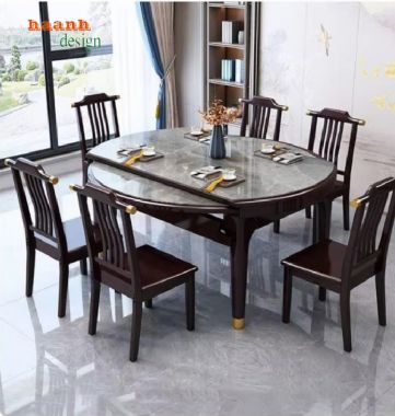 Bàn ghế ăn gỗ sồi hiện đại – Sự lựa chọn cho không gian sống-BGA 010