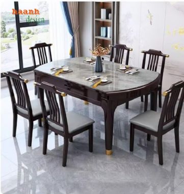 Bàn ghế ăn gỗ sồi hiện đại – Sự lựa chọn cho không gian sống-BGA 010