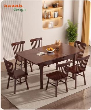 Bàn ăn thông minh mở rộng – Xu hướng nội thất phòng ăn-BGA 006