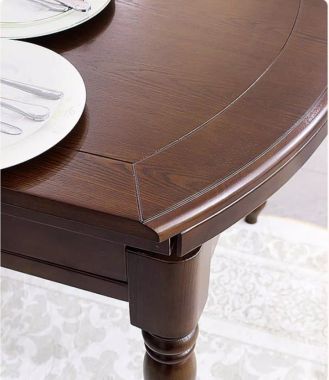 Bàn ghế ăn gỗ tân cổ điển châu Âu được ưa chuộng nhất hiện nay-BAC 010