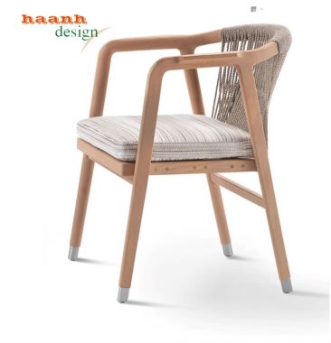 Bàn Ghế Ăn Gỗ Teak Tự Nhiên Ngoại Thất -BGT 014