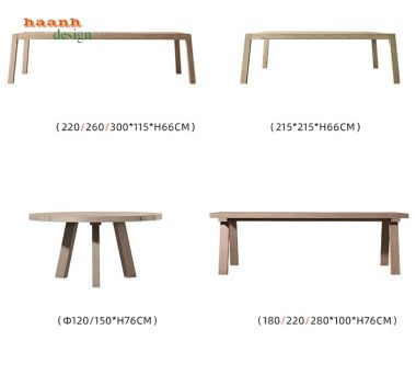 Bàn ghế gỗ Teak tự nhiên sân vườn ngoài trời BGT 006