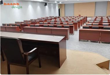 Bàn ghế hội trường bố trí theo dãy cho phòng họp - BHN 008