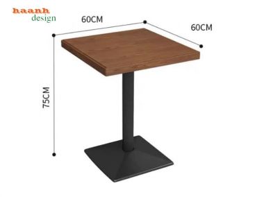 Bàn ghế nhà hàng hiện đại phối linh hoạt - BNH 012
