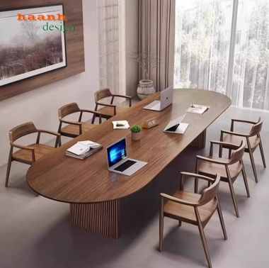 Khám phá mẫu bàn họp hội trường gỗ tự nhiên cao cấp – Đẳng cấp-PHH014