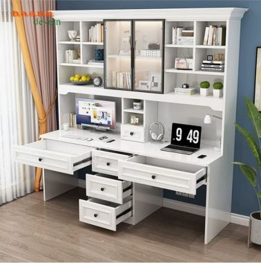 Bàn Học Đôi Cho Bé Hiện Đại Đẹp Cho Không Gian Học Tập-BHC 007
