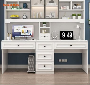 Bàn Học Đôi Cho Bé Hiện Đại Đẹp Cho Không Gian Học Tập-BHC 007