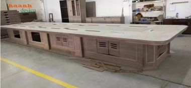 Bàn ghế hội nghị gỗ sồi cao cấp cho văn phòng chuyên nghiệp-PHH 014