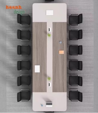 Top mẫu bàn hội thảo gỗ công nghiệp đẹp, bền, giá tốt 2025-PHH 011