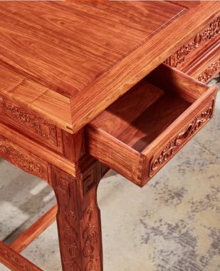 Bàn ghế lãnh đạo gỗ hương chạm tinh xảo đẳng cấp lãnh đạo-BGG 005