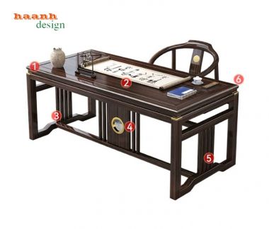 Bàn làm việc cho lãnh đạo chuẩn phong thủy doanh nhân-BGG 008