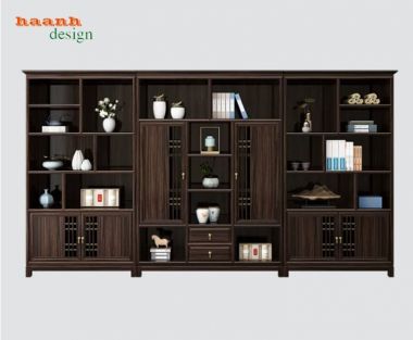 Phòng làm việc lãnh đạo gỗ mun cao cấp – Không gian quyền lực-BGG 007