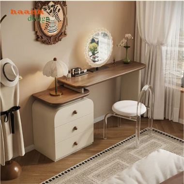 Bàn trang điểm kết hợp tủ ngăn kéo gỗ công nghiệp - BTH 020