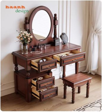 Bàn phấn tân cổ điển đẹp – Sang trọng cho phòng ngủ-BTA 015