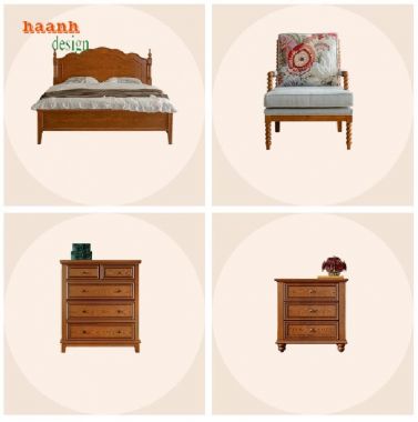 Bàn Trang Điểm Gỗ Tân Cổ Điển – Nét Sang Trọng Cho Phòng Ngủ-BTA 008