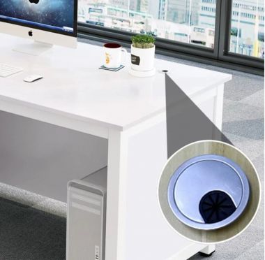 Bàn trưởng phòng gỗ công nghiệp khung vuông nhiều màu - BTF 008