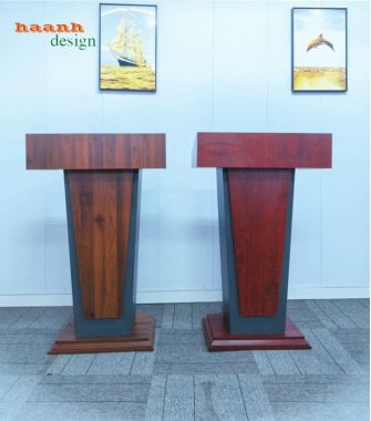 Bục phát biểu hội trường kiểu dáng hiện đại - BPB 010