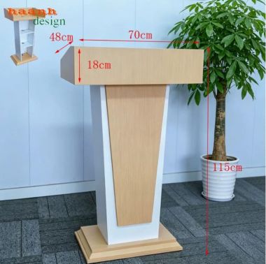 Bục phát biểu hội trường kiểu dáng hiện đại - BPB 010