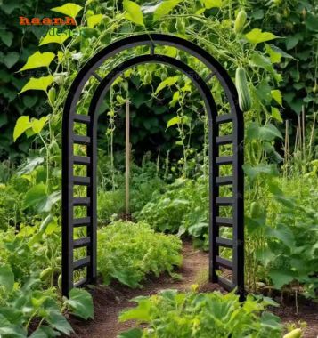 Cổng vòm sắt đẹp – Xu hướng thiết kế cổng, sang trọng năm nay-CVM 002