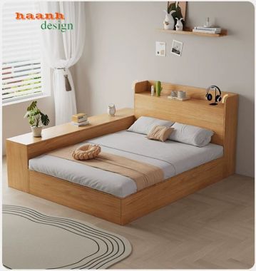 Giường gỗ cho trẻ em đẹp giá tốt xu hướng mới nhất-GDC 006