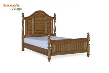 Giường cho trẻ em 10 tuổi phong cách cổ điển Mỹ-GND 016