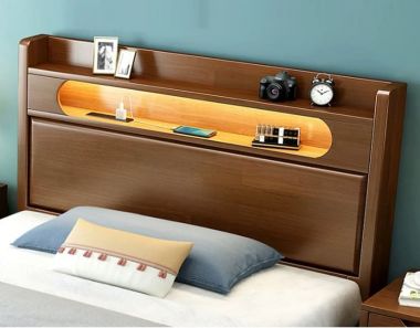 Giường đơn trẻ em gỗ tự nhiên thiết kế tiện dụng - GND 017