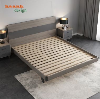Giường ngủ gỗ công nghiệp hiện đại chất lượng cao GNH001