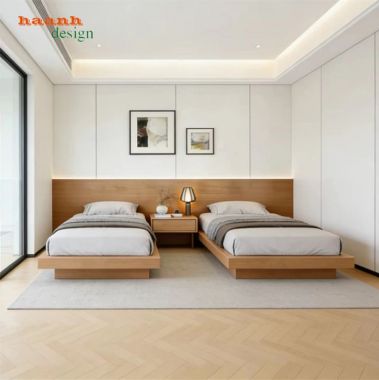 Top mẫu giường khách sạn đẹp sang trọng chuẩn 5 sao-GNN 012