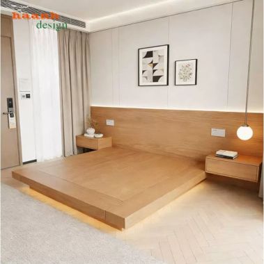 Top mẫu giường khách sạn đẹp sang trọng chuẩn 5 sao-GNN 012