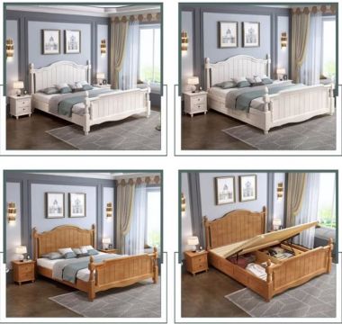 Giường ngủ khách sạn cao cấp chuẩn 5 sao – mẫu giường đẹp-GNK 008