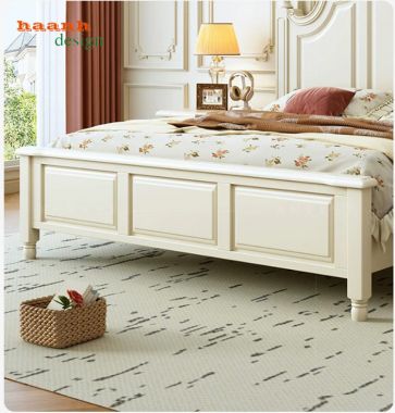 Giường ngủ khách sạn cao cấp gỗ sồi tự nhiên chuẩn 5 sao-GNK 009