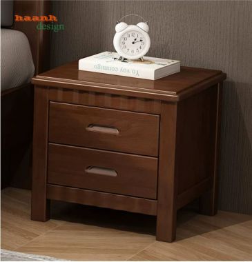 Giường ngủ khách sạn gỗ tự nhiên hiện đại - GNK 012
