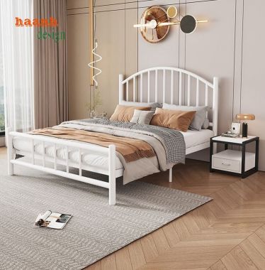 Đánh Giá Các Mẫu Giường Ngủ Sắt Thông Dụng Nhất-GNS 005