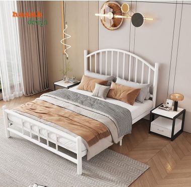 Đánh Giá Các Mẫu Giường Ngủ Sắt Thông Dụng Nhất-GNS 005