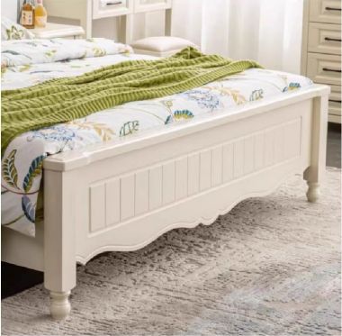 Giường Ngủ Gỗ Tân Cổ Điển – Vẻ Đẹp Vượt Thời Gian-GGC 013