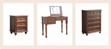 Mẫu giường tân cổ điển kiểu Mỹ gỗ óc chó nhập khẩu Bắc Mỹ-GGC 017