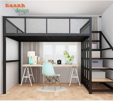 Khám Phá Thiết Kế Giường Tầng Sắt Độc Đáo-GTS 003