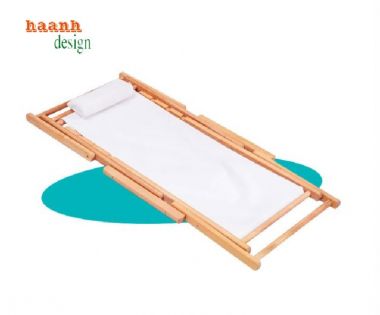 Tận hưởng không gian với ghế thư giãn hồ bơi gỗ teak-GTT 007