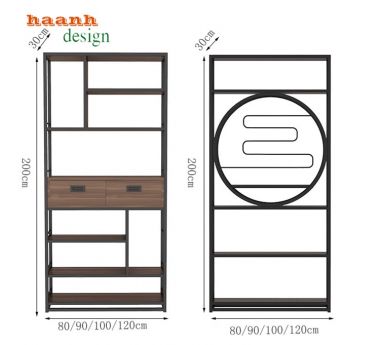 Kệ Trang Trí Sắt Giải Pháp Tiện Ích Làm Đẹp Cho Ngôi Nhà Bạn-KTS 007