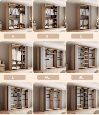 Kệ khung sắt treo quần áo hiện đại đẹp cho mọi không gian-KST 011