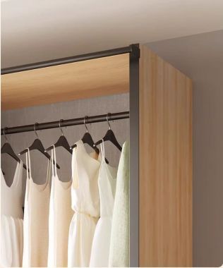 Kệ khung sắt treo quần áo hiện đại đẹp cho mọi không gian-KST 011