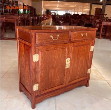 Kệ tivi gỗ hương tự nhiên giả cổ phong cách Trung Quốc-KTV 014