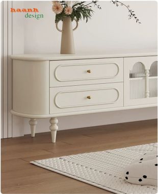 Kệ Tivi Cổ Điển Phong Cách Pháp Đẹp Tinh Tế-KTD 011