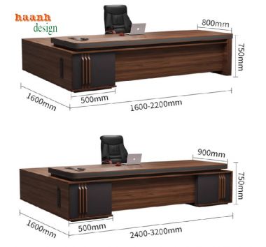 Tạo dấu ấn với bàn ghế lãnh đạo gỗ độc đáo-PGD 011