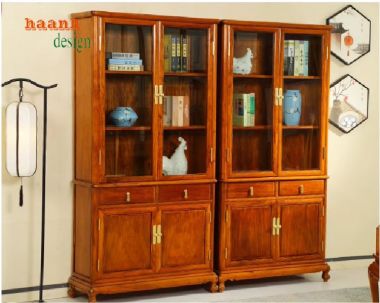 Những mẫu bàn làm việc gỗ giả cổ hot nhất hiện nay-BLG 009