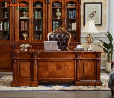 Bàn làm việc phong cách tân cổ điển đẹp chuẩn châu Âu-PLT 007